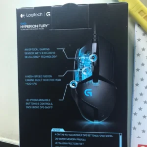 Chuột gaming có dây Logitech G402 Hyperion Fury FPS - Theo dõi tốc độ cao 8 nút lập trình