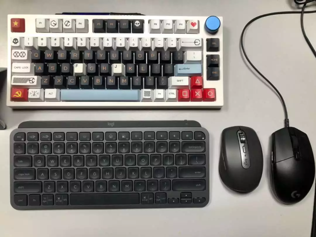 Combo Bàn phím và chuột Logitech MX Keys Mini & Logitech MX Anywhere 3S - Sạc nhanh USB-C, Nhỏ gọn