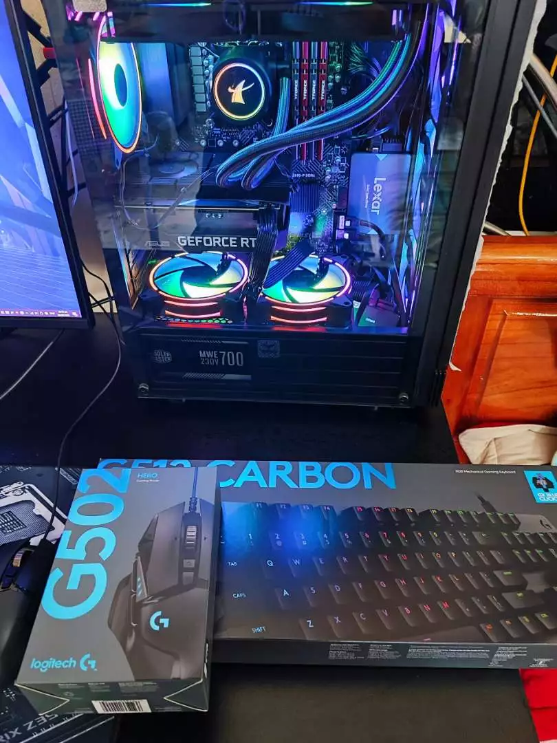 Combo bàn phím và chuột gaming Logitech G512 GX & G502 Hero