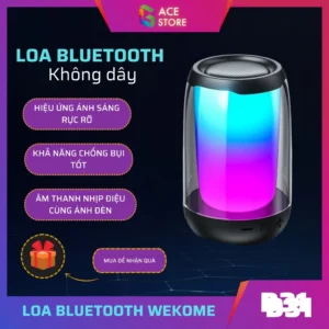 Loa bluetooth WEKOME DC31 - Âm siêu trầm Led RGB