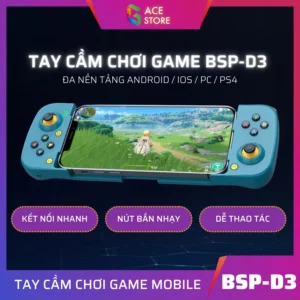 Tay Cầm Chơi Game BSP-D3 Đa Nền Tảng Dành Cho Điện Thoại ANDROID / IOS / PC / PS4 | Gace Store
