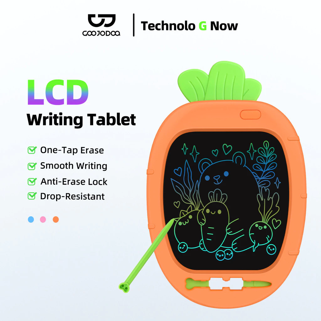 Máy tính bảng viết tay LCD GOOJODOQ 10,5 inch có màn hình LCD, thân thiện với môi trường và vô hại