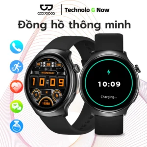 Đồng hồ thông minh đa chức năng GOOJODOQ 1,39 inch giám sát chống nước với điều khiển bằng giọng nói