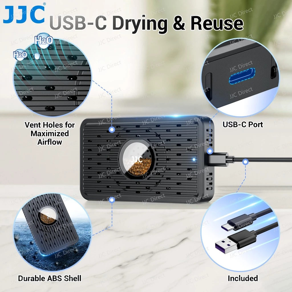 Máy Hút Ẩm Tái Sử Dụng JJC Cho Máy Ảnh & Linh Kiện Điện Tử - Image 3
