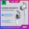 Tai nghe chơi game Plextone G27 trang bị màn loa kép, dây chống đứt & chống rối