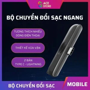 Bộ chuyển đổi sạc ngang dành cho game thủ mobile | Gace Store