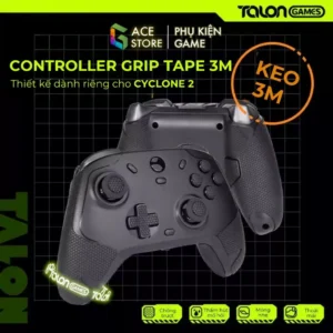 Miếng Dán Grip Tape 3M Chống Trượt Cho Tay cầm GameSir Cyclone 2 Full Bộ Đủ Nút