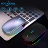Goojodoq Chuột Chơi Game bluetooth Không Dây Có Đèn Nền