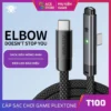 Cáp sạc chơi game Plextone T100 siêu bền, dài 1M - Hỗ trợ sạc nhanh 66W, truyền dữ liệu