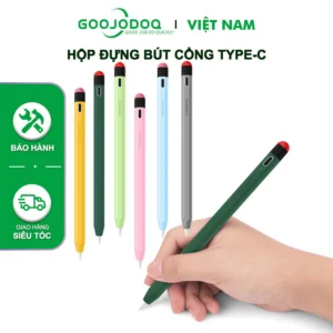 Vỏ bút GOOJODOQ Cổng Type-C cho bút cảm ứng ipad Pencil 2 và goojodoq 3/9/10/11