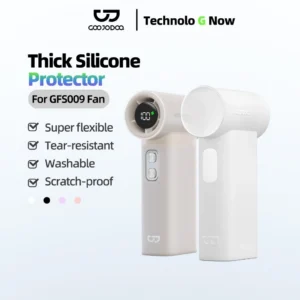 GOOJODOQ GOOJDOQ GFS009 Vỏ bảo vệ quạt Mini Vỏ bảo vệ silicon có thể giặt được