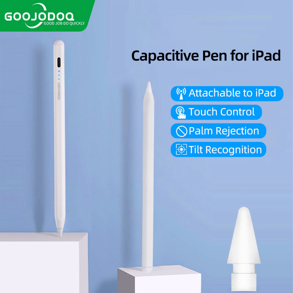 Bút cảm ứng mới GOOJODOQ cảm độ nghiêng cảm ứng có độ nhạy cao i-Pad 2018-2023