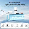 Sạc Dự Phòng Mini GOOJODOQ 5000mAh Tích Hợp Type-C & Lightning Siêu Gọn