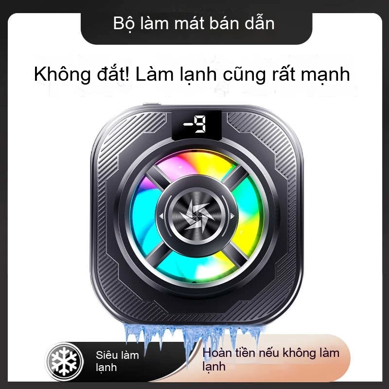 Quạt Tản Nhiệt Điện Thoại SL39 - Sò Lạnh Bán Dẫn Hiển Thị Nhiệt Độ - Image 2