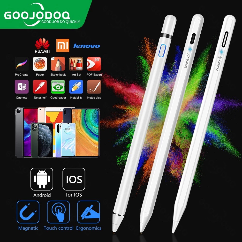 Bút cảm ứng đa chức năng GOOJODOQ bút kỹ thuật số phù hợp cho Android Samsung iPad