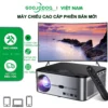 Máy chiếu mini GOOJODOQ Wifi 8k FullHD 1080p 15500LM cho Android và Đt đồng bộ