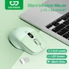 Chuột Bluetooth kép GOOJODOQ 2.4GHz,công thái học im lặng, có điều chỉnh dpi