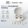 Nút tai khử tiếng ồn GOOJODOQ 24dB Silicon siêu mềm 4 kích cỡ an toàn Phù hợp cho giấc ngủ và du lịch