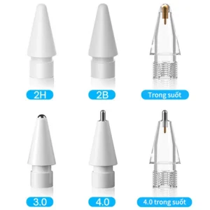 [Ngòi Chính Hãng] Ngòi bút thay thế nhám cao cấp Goojodoq cho bút Apple Pencil 1/ 2