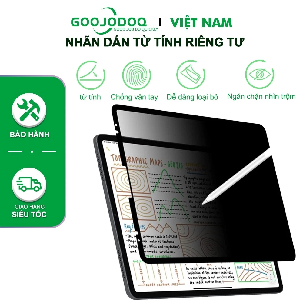 Phim bảo vệ màn hình GOOJODOQ cho iPad Pro 11 Air 4 5 10.9 cho iPad 7/8/ 9th