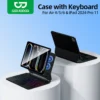 Bàn phím cảm ứng Bluetooth Goojodoq có thể điều chỉnh bàn phím im lặng có đèn