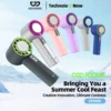 Mới Quạt mini tốc độ cao GOOJODOQ 100 tốc độ năm có màn hình LED kỹ thuật số lạnh như băng, quạt turbo có thể điều chỉnh