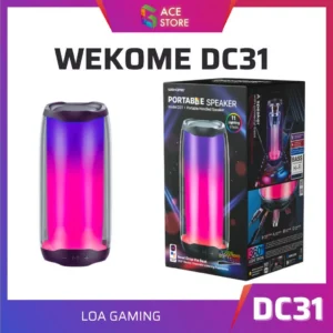 Loa bluetooth WEKOME DC31 - Âm siêu trầm Led RGB