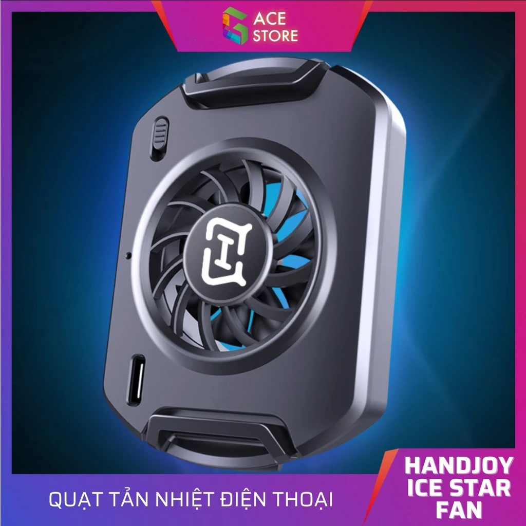 Quạt tản nhiệt Handjoy Ice Star Fan dành cho điện thoại và máy tính bảng