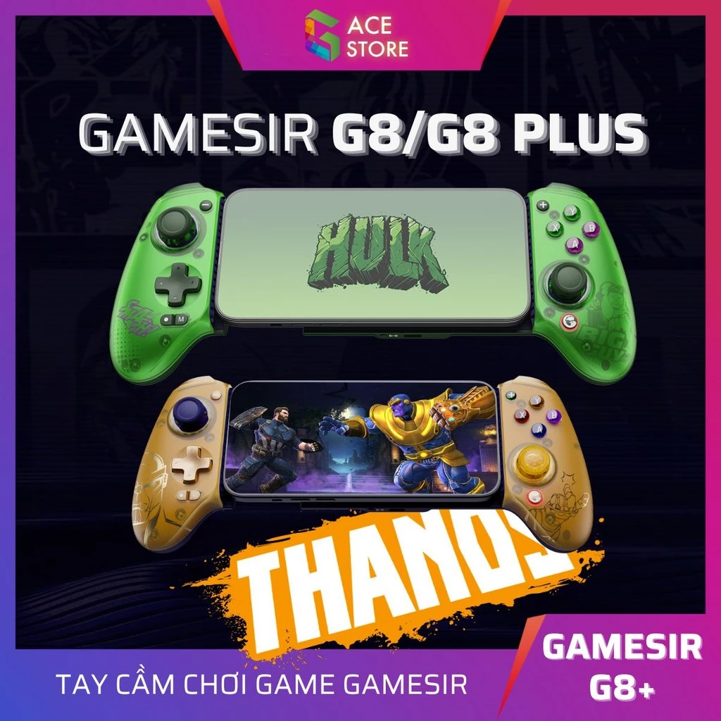 Gamesir G8/G8 Plus | Tay cầm chơi game dành cho điện thoại hỗ trợ đa nền tảng