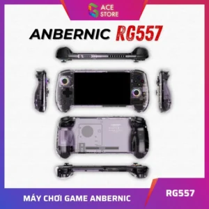 [BH12T] Anbernic RG557 – Máy Chơi Game Cầm Tay Android Màn Hình AMOLED 5.5 inch