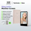 Màn hình selfie từ tính Goojodoq 1500mAh, hỗ trợ Bluetooth, quay phim 4K lật một chạm và sạc ngược