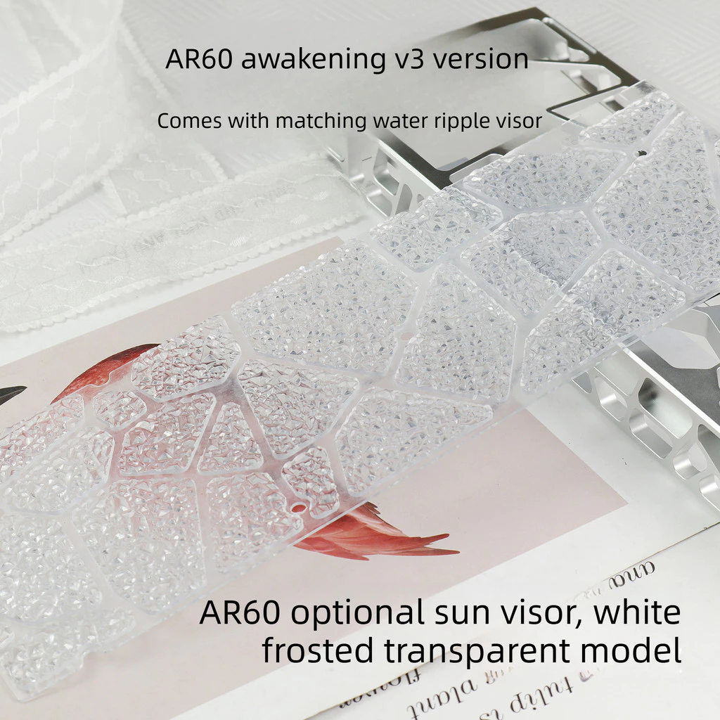 Vỏ Case Nhôm AR60 CNC Tương Thích Wooting 60HE & MAD60