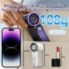 Quạt Mini 100 Cấp Gió – Tích Điện Cầm Tay, Siêu Nhỏ Xinh, Gió Mát Tùy Chỉnh
