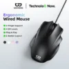 Chuột Có Dây GOOJODOQ 4 Nấc DPI, 6 Nút, Thiết Kế Êm Tay, Cắm USB Xài Liền