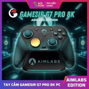 Tay Cầm GameSir G7 Pro 8K PC AIMLABS EDITION – 8000K Hz | TMR GEN 2 | GYRO 6 TRỤC | ESPORT