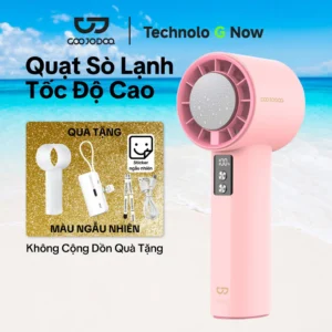 Bộ sản phẩm GOOJODOQ 2025 Combo: Quạt tản nhiệt + Sạc mini (ngẫu nhiên) + Ốp bảo vệ (ngẫu nhiên), Làm mát, Màn hình LED