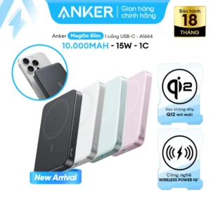 [LIVE] SDP Sạc nhanh từ tính Anker 10kmAh chuẩn Qi2 | Anker MagGo Power Bank MagSafe (10K, Magnetic Wireless) - A1664