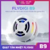 [CHÍNH HÃNG] Quạt Tản Nhiệt Sò Lạnh FLYDIGI B9 – Tản Nhiệt Hút Khí, Siêu Êm, Siêu Nhẹ, Giảm Nhiệt Tới 35°C