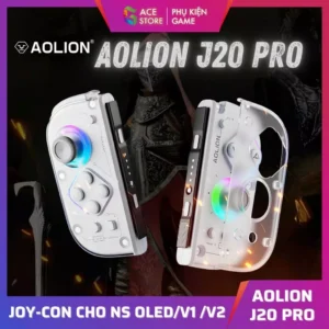 Tay Cầm Joy-Con Aolion J20 Pro Hall Effect Cho Nintendo Switch OLED | V1 | V2