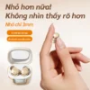 Tai nghe Bluetooth không dây là tai nghe khử tiếng ồn và chất lượng âm thanh di động nhỏ gọn Thích hợp cho IPhone và Android