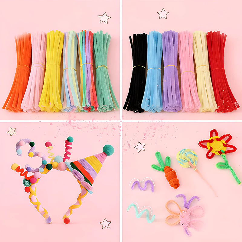 100 Cái Kẽm Nhung Loại 1 – Dày Mịn, DIY Dễ Tạo Hình,Chuẩn Handmade, Làm Hoa Tiệm