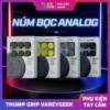 Núm Bọc Analog Dạng Lõm VAREYGEEK - Controller Thumb Grip | 3 Kiểu Cao, Chống Trượt, Tăng Độ Chính Xác