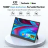 Màn hình di động GOOJODOQ 15,6 inch, độ phân giải FHD 1920x1080, 4 chế độ hiển thị linh hoạt, góc nhìn có thể điều chỉnh