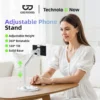 Giá đỡ điện thoại có thể gập lại GOOJODOQ, xoay 360°, chống sốc, ổn định và di động