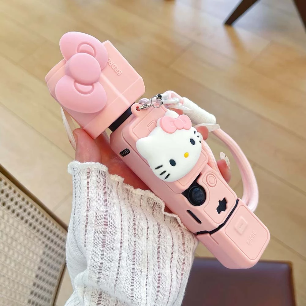Ốp Bảo Vệ DJI Pocket 3 Hình Hello Kitty - Silicon Chống Sốc Cao Cấp - Image 2
