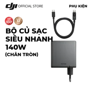 DJI bộ củ sạc GaN siêu nhanh 140W chính hãng