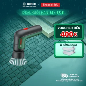 Máy cọ rửa vệ sinh Bosch đa năng dùng pin