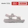 Giày Sandal Nam Nữ Shondo F8 Ver.2 Thời Trang Êm Ái Màu Nâu F8M9595