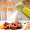 Bình Thủy Tinh Đa Năng 2in1 - Tích Hợp Rót Truyền Thống & Xịt Sương Tiết Kiệm, Đựng Dầu Ăn/Nước Mắm/Gia V