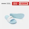 Dép Quai Ngang Nam Nữ Shondo Trendy 3 Màu Xanh Phối Quai Trắng TR33500